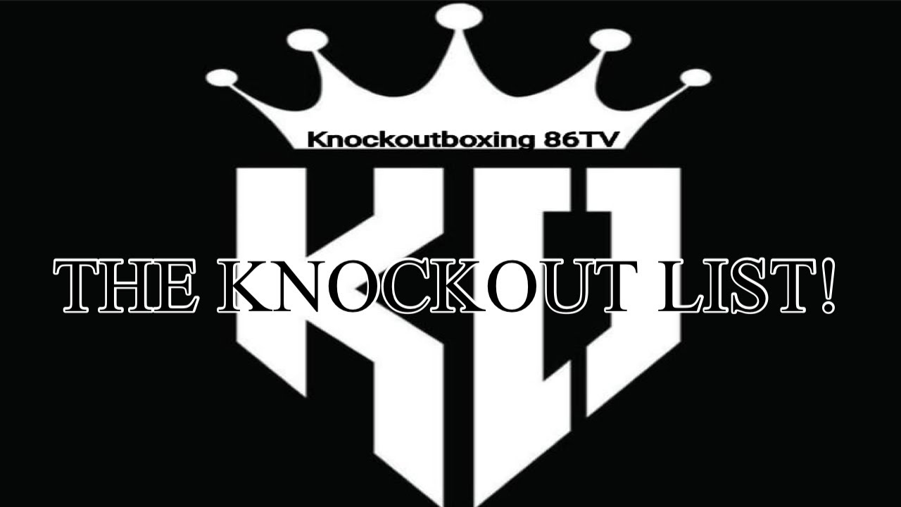 THE KNOCKOUT LIST PRESENTED BY KNOCKOUTBOXING 86TV: THE TOP 10 P4P ...