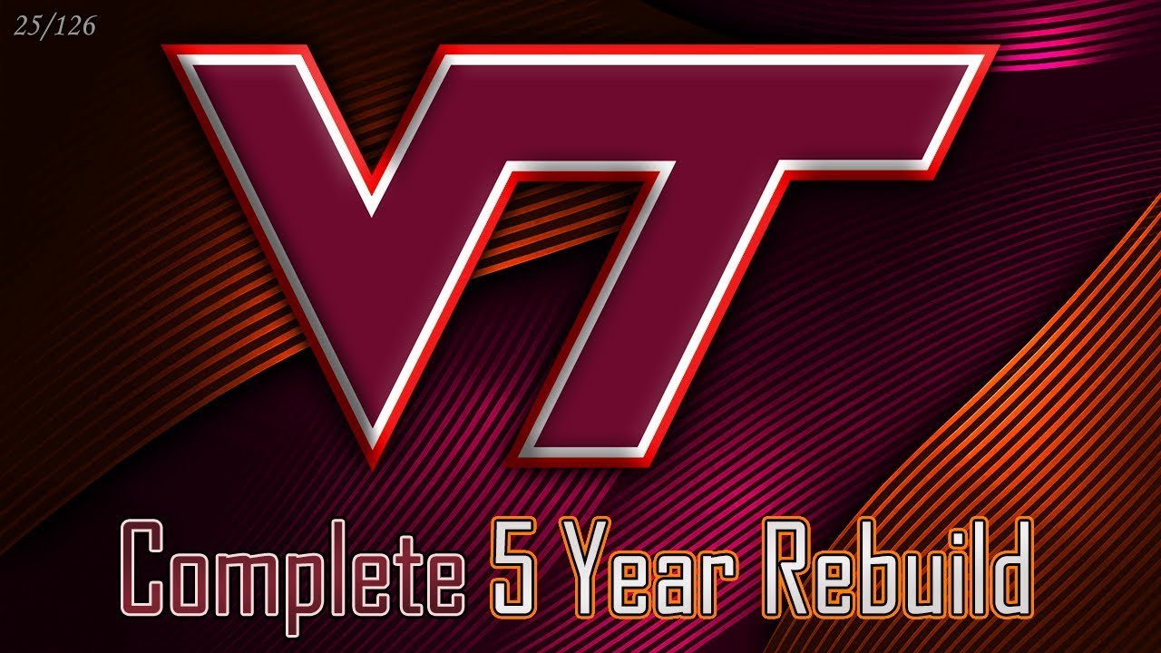 NEW King Of The ACC Virginia Tech 5 Year Rebuild NCAA Football 14 25 126 YouTube