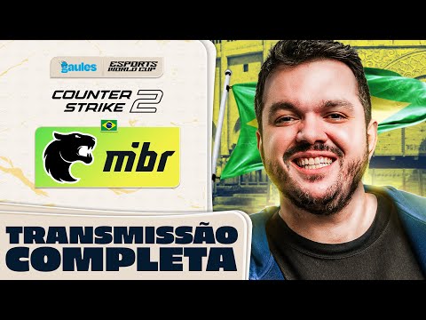 FURIA E MIBR Esports World Cup 2024 Dia 2 - COM Gaules TRANSMISSÃO COMPLETA!