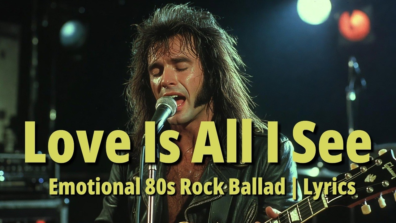 Love Is All I See | Timeless 80s Rock Ballad