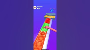 Pop It Run! 🌈   🟢  All Levels Gameplay Android, IOS #44 🎮