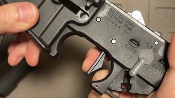 Guns Modify Marui M4 MWS Full Adjustable Trigger Sear Set Single stage and 2stage trigger