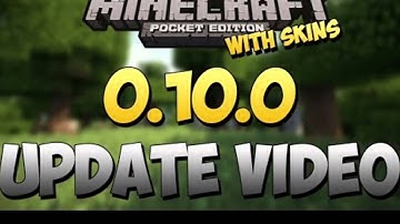 Minecraft PE 0.10.0 Update Video: Skins,Shaders and Boats
