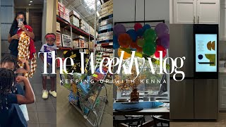 weekly vlog | best food in dallas   new fridge   target runs   back to school   lots of cooking