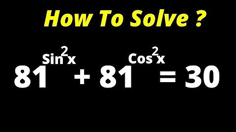 Math Olympiad Challenge X=? | Best Trick.