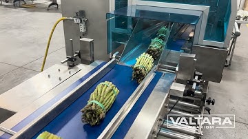 SleekWrapper i 65 to Flow Wrap Whole Asparagus