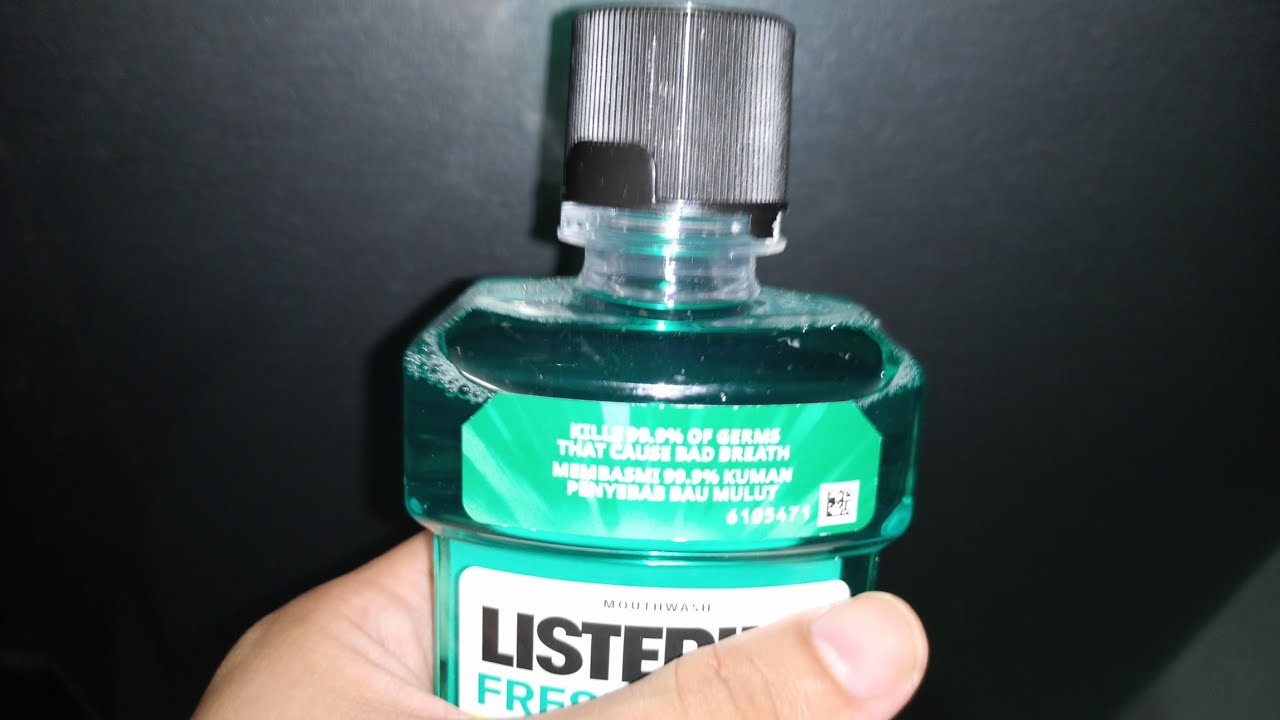 HOW TO OPEN LISTERINE CAP IN 2 MINUTES YouTube