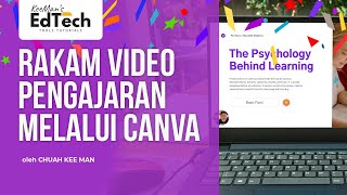 Rakam Video Pengajaran Melalui Canva (Berserta Kamera dan Suara) Rakam Video Pengajaran Melalui Canva (Berserta Kamera dan Suara)