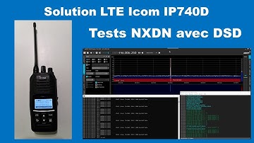 Icom IP740D et DSD - Test de la partie NXDN