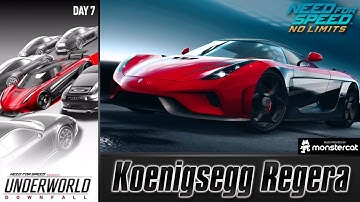 Need For Speed No Limits: Koenigsegg Regera | Underworld Downfall (Day 7 - Downfall)