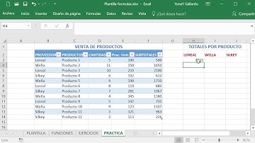 Función SUMAR.SI en Excel