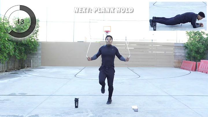 500 CALORIE 15 Minute Jump Rope FAT BURNER! (GREAT...