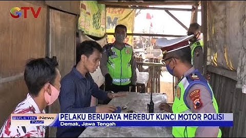 Tolak Ditilang, Seorang Pemuda Naik Pitam hingga Rampas Kunci Motor Polisi - BIP 21/08