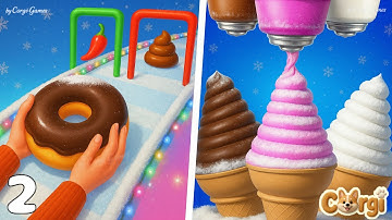 Bakery Stack 🆚 Ice Cream Inc - All Levels Satisfying Walkthrough Gameplay PART 2