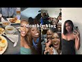 Monthly vlog breakfasts 21st birt.ay formals day in the life friendships deeper  deep chats