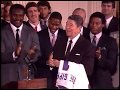 President Reagan's Remarks Congratulating the NY Giants, Super Bowl Champions on February 13, 1987