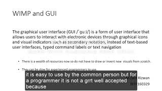 Interfaces in HCI-Human Computer Interaction, UOS 2k18 slide-1