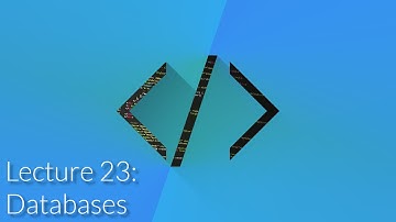 [CSE 312] Lecture 23: Databases