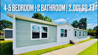 CLAYTON HOMES |  4-5 BEDROOM | 2 BATHROOM | 2,001 SQ. FT. | 715 RIDGE
