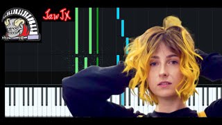 Video thumbnail of "Tessa Violet - " Crush " Piano Midi Synthesia Easy Cover"