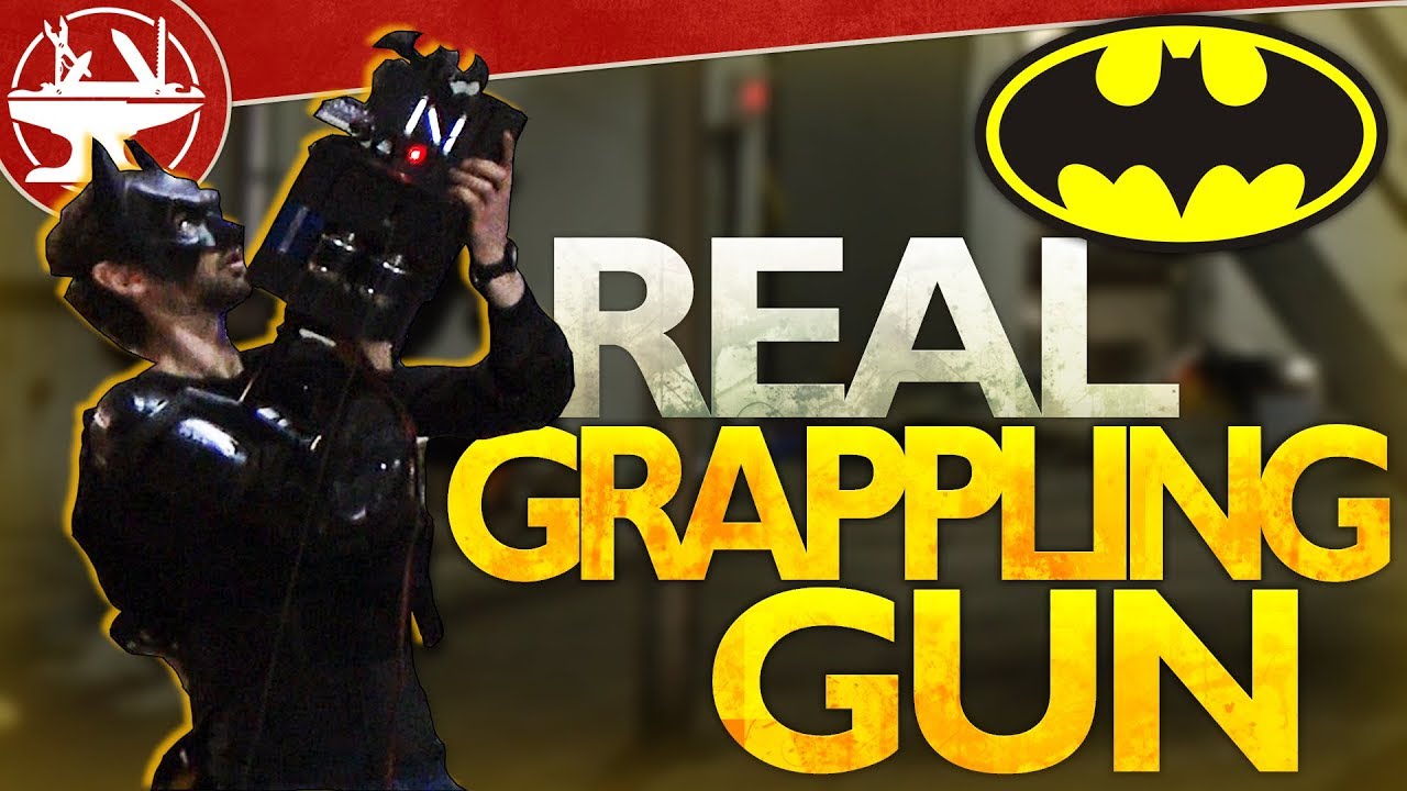 Make it Real: Batman Grappling Hook Gun (FINAL TEST) 