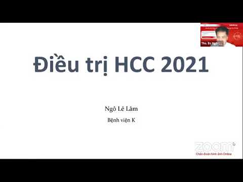 Điều trị HCC 2021 | Bs. Ngô Lê Lâm