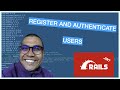 JWT Rails API - Part 1 - Register and Authenticate Users