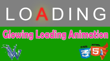 How To Create Glowing And Blinking Text | Learn html and css By Amazing Techno Tutorials