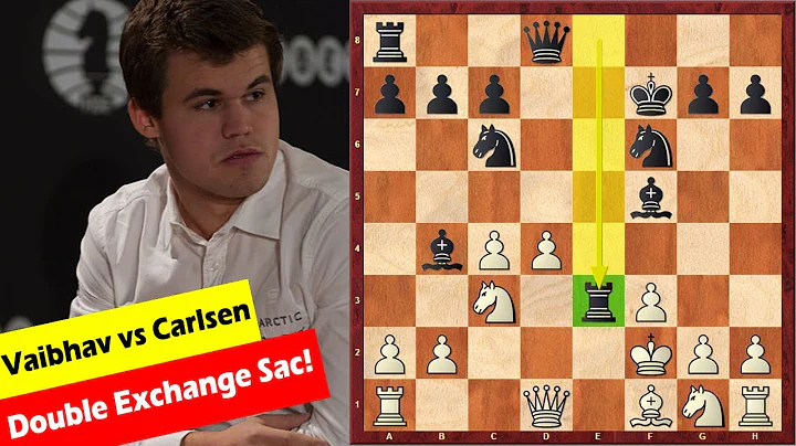 Magnus Carlsen Goes For Mind Blowing Double Exchan...