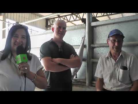 Ing  Gabriel Cerutti y Carlos Cuadrado Estancia Aguilas Blancas Pozo del Molle