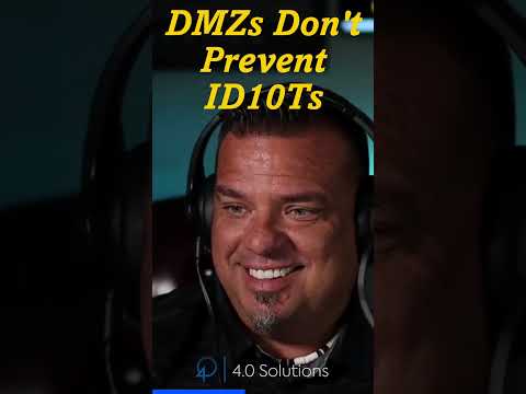 DMZs don't prevent