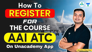 How To Register For The Course AAI ATC On Unacademy App #aai_atc #unacademy