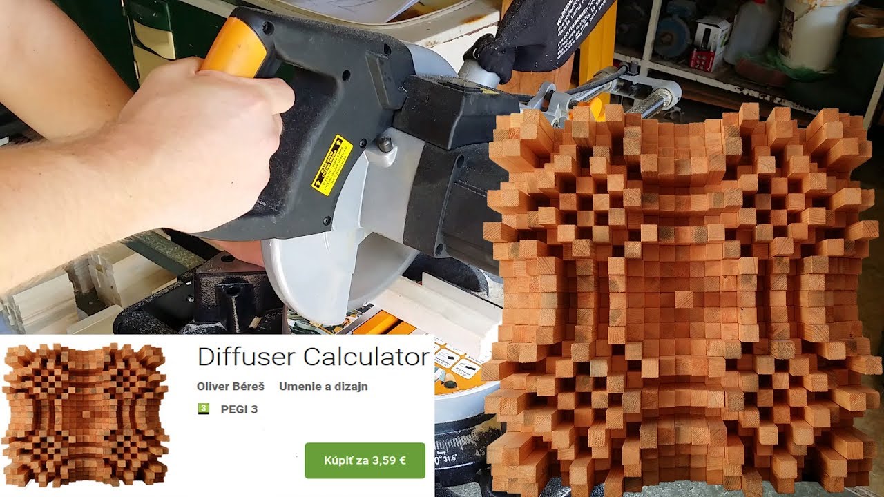 How To Build 2d Qrd23 Diffuser Using Mobile How To Build 2d Qrd23 Diffuser Using Mobile Calculator