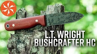 L.T. Wright Buscrafter HC Camping and Survival Knife Available at KnifeCenter.com