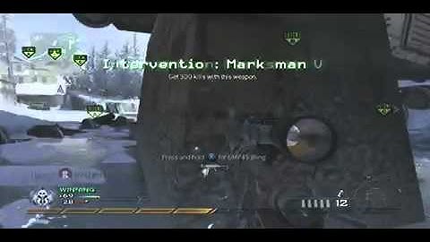 MW2 1080 No Scope