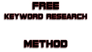 Free Keyword Research Tools I use to Find Profitable Keywords