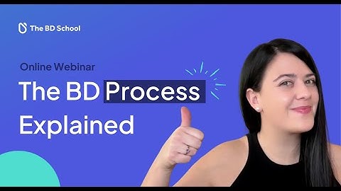 The Business Development Process explained in 30 minutes