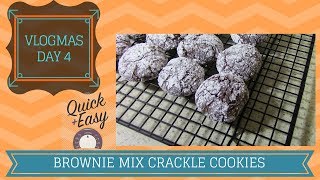 Brownie mix crackle cookies recipe ...