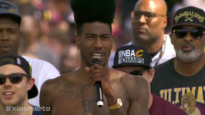 Iman Shumpert Speech | Cleveland Cavaliers Championship Parade | June 22, 2016 | NBA Final