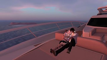 Second Life BIGGEST Luxurious Yacht  QUEEN II