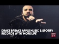 Drake Breaks Streaming Platforms' Records With 'More Life | Source News Flash