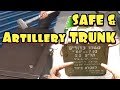 SAFE & ARTILLERY TRUNK FOUND in $5000.00 abandoned storage wars unit ! extreme unboxing mystery box