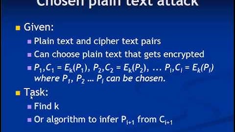 Cryptoanalysis (Types Of Attacks On Cryptography)