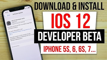 Install IOS 12 iPhone 5s, 6, 6s, 7, 8, X No UDID No Computer/PC + Download Link