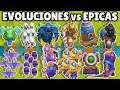 CARTAS EVOLUCIONADAS vs EPICAS | OLIMPIADAS de CLASH ROYALE