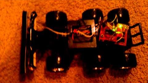 MSP430 remote control car test 2