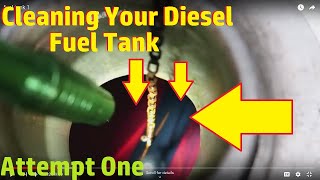 Cleaning A diesel Fuel Tank.....Sludge by SpeedFreak 120,113 views 5 years ago 9 minutes, 10 seconds