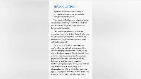 Good vibe good life by Vex King| Positive lifestyle habits Introduction | part 7| Motivational novel