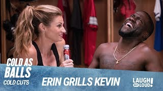 Erin Andrews Gives Kevin a Halftime Interview | Cold as Balls: Cold Cuts | Laugh Out Loud Network