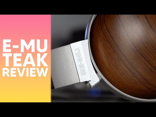 EMU TEAK REVIEW. A pretty closed-back on a budget. - YouTube